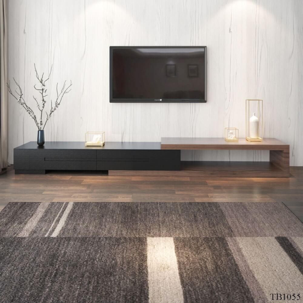 ตู้วางทีวี MJhomedesigns TB1055 สีดำ L200-275xW40xH32 cm